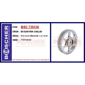 EKSANTRIK DISLISI R19-CLIO-MEGANE 1.4-1.6 8V