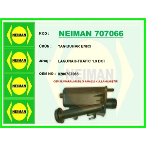 YAG BUHAR EMICI LAGUNA II-TRAFIC 1.9 DCI