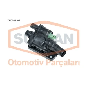 TERMOSTAT FORD FİESTA/FUSİON 1.6 TDCİ 90BG ENG.(HHJC HHJD HHJE HHJF UBJA) (2001 2012) FOCUS 1.6 TDCI ENG.(GPDA GPDB GPDC HHDA HHDB ) (2004 2011) 83°