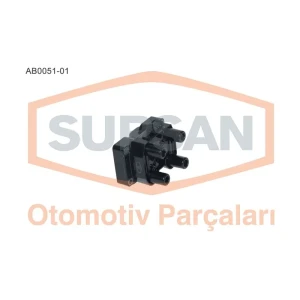 ATEŞLEME BOBİNİ OPEL ASTRA F 2.0 16V (C20XE) OMEGA B 2.0 16V (X20SE 20SE) VECTRA A/B 2.0İ 16V (C20XE 20NEJ) 4 ÇIKIŞLI 3 PİN