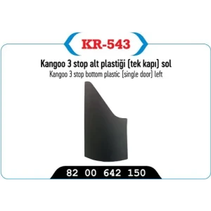 STOP ALT PLASTİĞİ SOL KANGOO III TEK KAPI