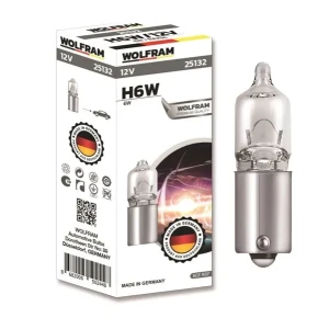 AMPUL 12V H6 CİVALI MERCEKLİ 6 BAX9S GARANTİSİ YOKTUR