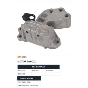 MOTOR TAKOZU 500X-RENEGADE