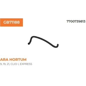 KALORİFER ARA HORTUMU EXPRESS R9 1.4 8V 7700739813
