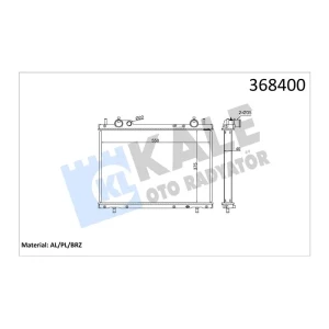 SU RADYATÖRÜ BRAVA BRAVO MAREA 1.9 558×375X40 AL-PL-BRZ MANUEL