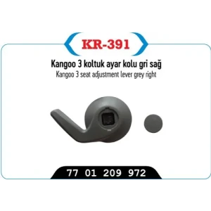 KOLTUK AYAR KOLU GRİ SAĞ KANGOO III