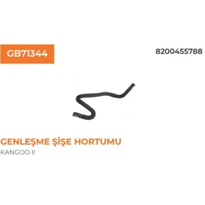 GENLEŞME ŞİŞE HORTUMU RENAULT KANGOO II 1,5 DCI 82