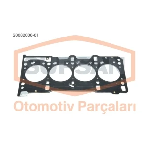SİLİNDİR KAPAK CONTASI FİAT DOBLO, PALİO, ALBEA, P UNTO 1.3 MULTİJET 16 V / 1.3 JTD 16V (ENG. 188 A 9.000) 1 ÇENTİK - ÇOK KATMANLI ÇELİK