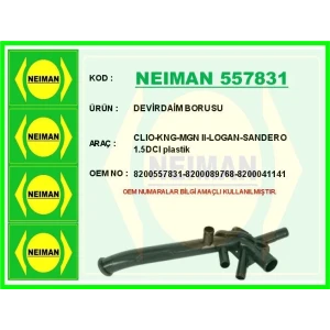 DEVİRDAİM BORUSU CLIO-KNG-MGN II-LOGAN-SANDERO 1.5DCI *C