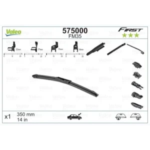 FİRST MULTİCONNECTİON FLAT BLADE (MUZ TİPİ) SİLECEK (UNİVERSAL) FLAT BLADE FM35 (X1) (350 MM)