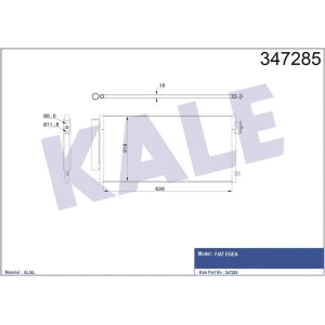 KLİMA RADYATÖRÜ EGEA 1.3 1.6 MJET 1.4 BENZINLI