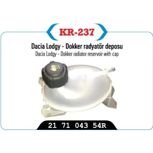 RADYATÖR EK DEPO KAPAKLI CLIO IV DACIA YM