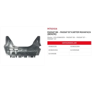 KARTER MUHAFAZASI BENZİNLİ PASSAT