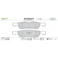 FREN BALATASI ARKA MERCEDES E SERISI C218-CLS 300-350-W211 E200 E240 E320-E350-E500-W212-W220-W221-X218