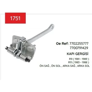 KAPI GERGISI R9 R11 ÖN ARKA 7702255777