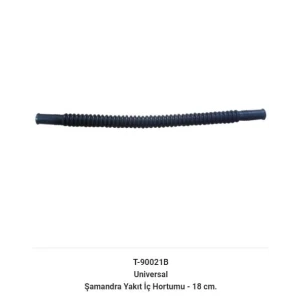 ŞAMANDIRA YAKIT İÇ HORTUMU ÜNİVERSAL 18 CM