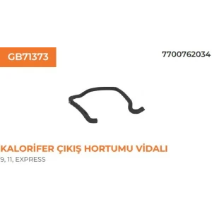 KALORİFER HORTUMU ÇIKIŞ R9 R11 1.4 1.6 KARB.