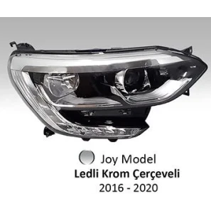 RENAULT MEGANE IV 2017- FAR JOY MODEL LEDLİ KROM ÇERÇEVELİ MOTORLU SOL 260605154R