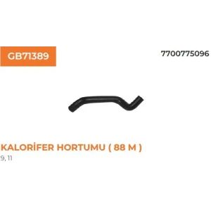 KALORİFER HORTUMU ( 88 M ) RENAULT RENAULT 9D-FLAS
