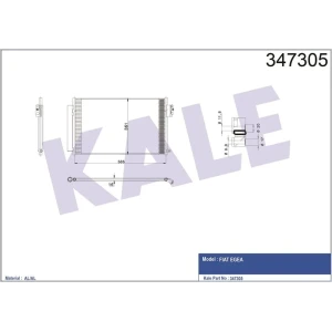 KLİMA RADYATÖRÜ EGEA 1.4 BENZINLI