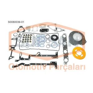 MOTOR TAKIM CONTA FORD TRANSİT 2.4 L PUMA (V184) E NG.(D2FA-D2FB-D2FE-D4FA-DOFA-F4FA-FXFA) KEÇELİ VR - SİLİNDİR KAPAK CONTASIZ