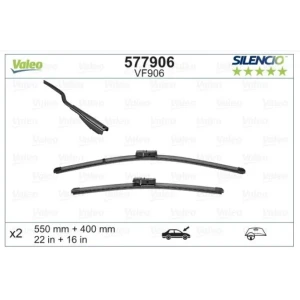 SİLENCİO X-TRM FLAT BLADE (MUZ TİPİ) SİLECEK VM906 (X2) (550+400 MM) FORD ECOSPORT