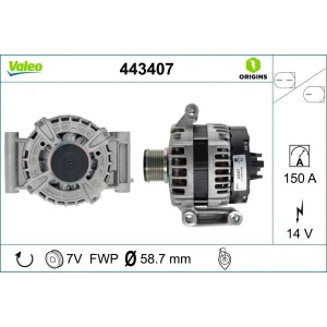 ALTERNATÖR FORD TRANSİT/RANGER 2.2 TDCI
