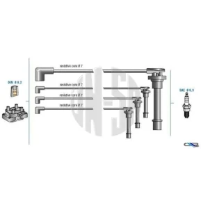 BUJI KABLOSU 7876 CIVIC 1.4 1.5 1.6 16V ROVER
