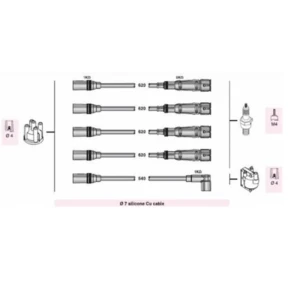 BUJI KABLOSU AUDI 80 100 A4 1.6 8V ABB AUD (AAU279)