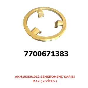 SEKROMENÇ SARISI R12 2.VİTES R12
