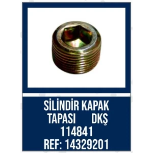 SİLİNDİR KAPAK TAPASI DKŞ