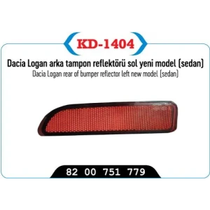 TAMPON REFLEKTÖRÜ ARKA SOL LOGAN SEDAN YM