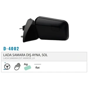 DIŞ DİKİZ AYNASI MEKANİK SOL LADA SAMARA M004.4002