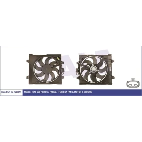 FAN MOTORU DAVLUMBAZLI 500-500C PANDA KA