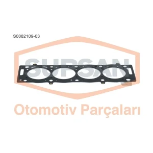 SİLİNDİR KAPAK CONTASI PEUGEOT BOXER TURBO DİESEL (ENG. DW12TED- DW10TD) 3 ÇENTİK ÇOK KATMANLI ÇELİK 1.40MM