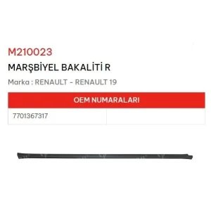 MARSPIYEL BAKALITI SAĞ R19