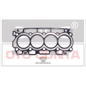 SİLİNDİR KAPAK CONTASI BERLINGO 1.6 16V HDI 3 DELIK P. PARTNER BERLINGO 1.6 16V HDI S.K.C MLS 3 DELIK 1.30MM DV6ATED4 DV6B 0209.CC