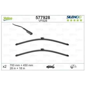 SİLENCİO X-TRM FLAT BLADE (MUZ TİPİ) SİLECEK VF928 (X2) (700+450MM) (ÖN) MERCEDES-BENZ V CLASS