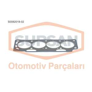 SİLİNDİR KAPAK CONTASI RENAULT KANGOO - EXPRESS 1. 9D - R19 1.9D (ENG. F8Q ESKİ MOTOR) 2 ÇENTİK - SACLI ÖZEL KLİNGRİT