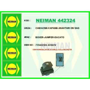 CAM ACMA KAPAMA ANAHTARI ON SAG BOXER-JUMPER-DUCATO