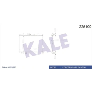 SU RADYATÖRÜ 1 SIRA XSARA PICASS0 1.6İ 8V 1.8İ 16V