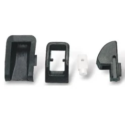 KAPI KİLİT BUTON TAKIMI (SİYAH) (SLX) ERMAK-111079