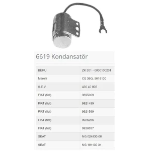 KONDANSATOR MEKSEFE R12 M131 DKS IADESI YOKTUR