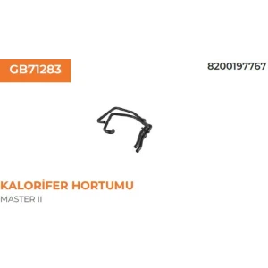 KALORİFER HORTUMU RENAULT MASTER II-MOVANO 2,5 DCI