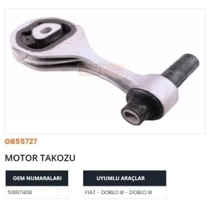 MOTOR TAKOZU DOBLO III-PRACTICO 1.3 MJT