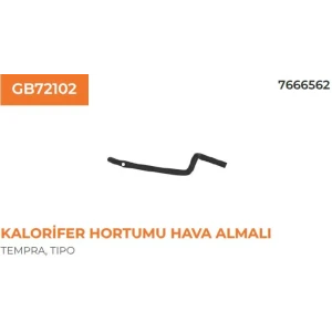 KALORİFER HORTUMU TEMPRA TIPO