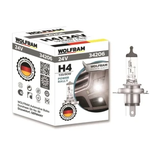 AMPUL 24V H4 STANDART IŞIK TIRNAKLI P43t 100/90 P4 GARANTİSİ YOKTUR