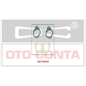 MANIFOLD CONTASI EMME PARTNER 1.9 BERLINGO PARTNER 1.9D DW8 EMME MAN TAKIM 0348.N1 DW8 DW8B WJZ-WJY 0348.N1 + 0348.N2
