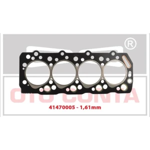 SİLİNDİR KAPAK CONTASI H 100 TD MITSUBISHI L200-300 5 DELIK HYUNDAI H 100 TD MITSUBISHI L200-300 TD S.K.C 5 DELIK 1.61MM 4DBA-4DBF 4D56TD 1005B428