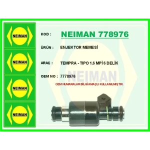 ENJEKTOR MEMESİ TEMPRA - TIPO 1.6 MPİ 6 DELİK